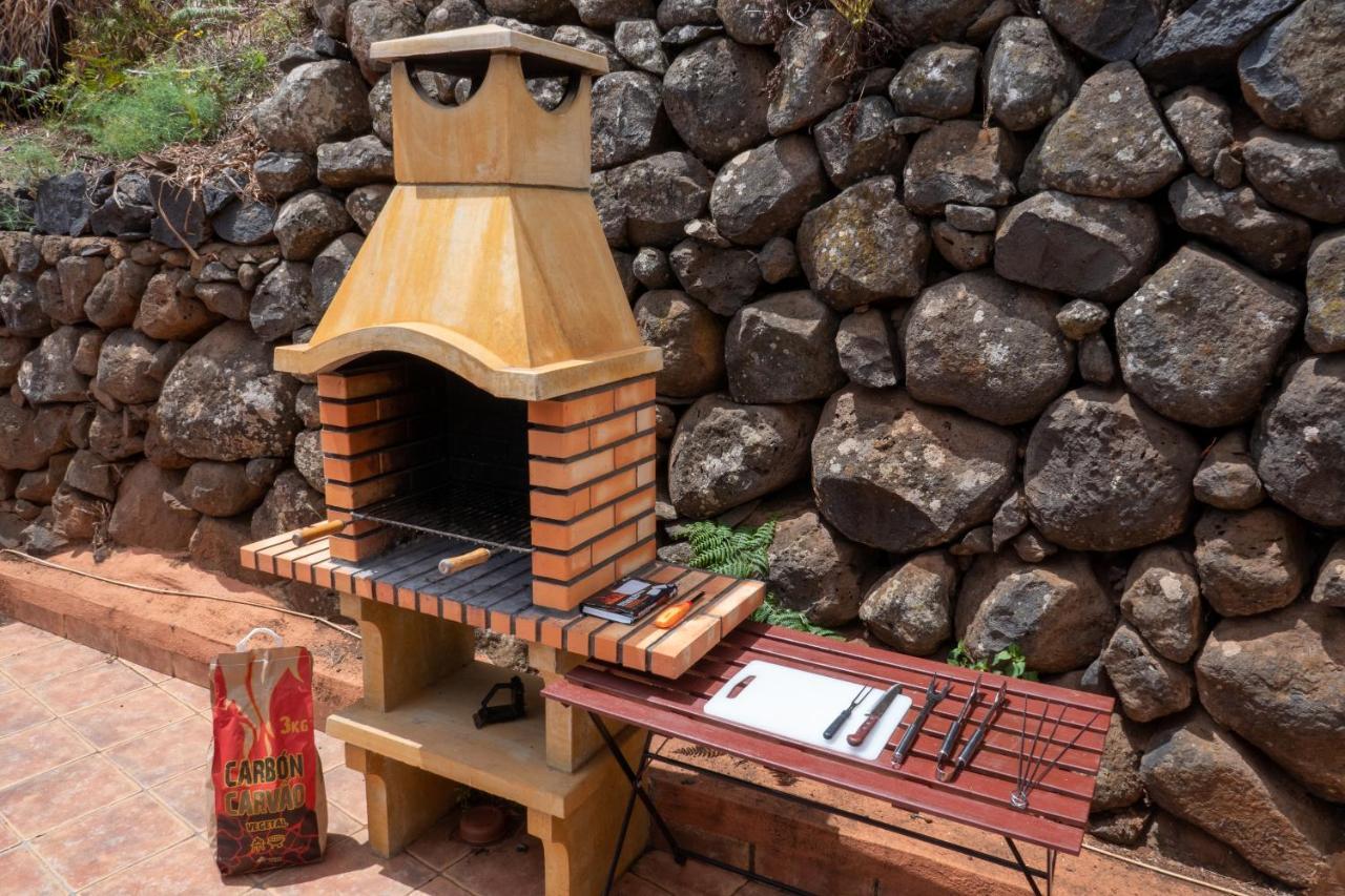 Casa Alba, Casa Rural Con Piscina-Spa Climatizada Hasta 34º Gratuito Y Vistas Al Mar Puntallana Екстер'єр фото