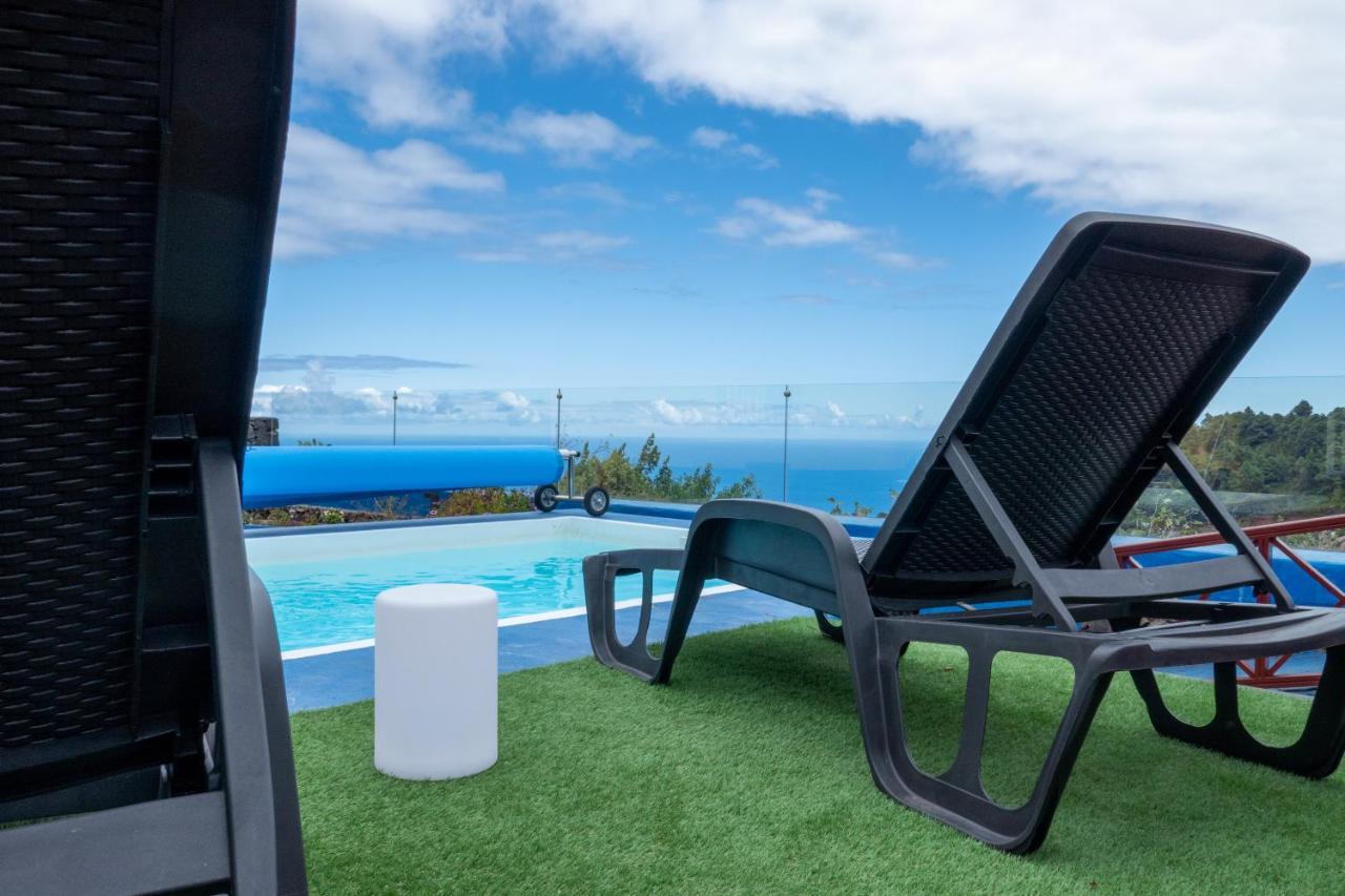 Casa Alba, Casa Rural Con Piscina-Spa Climatizada Hasta 34º Gratuito Y Vistas Al Mar Puntallana Екстер'єр фото