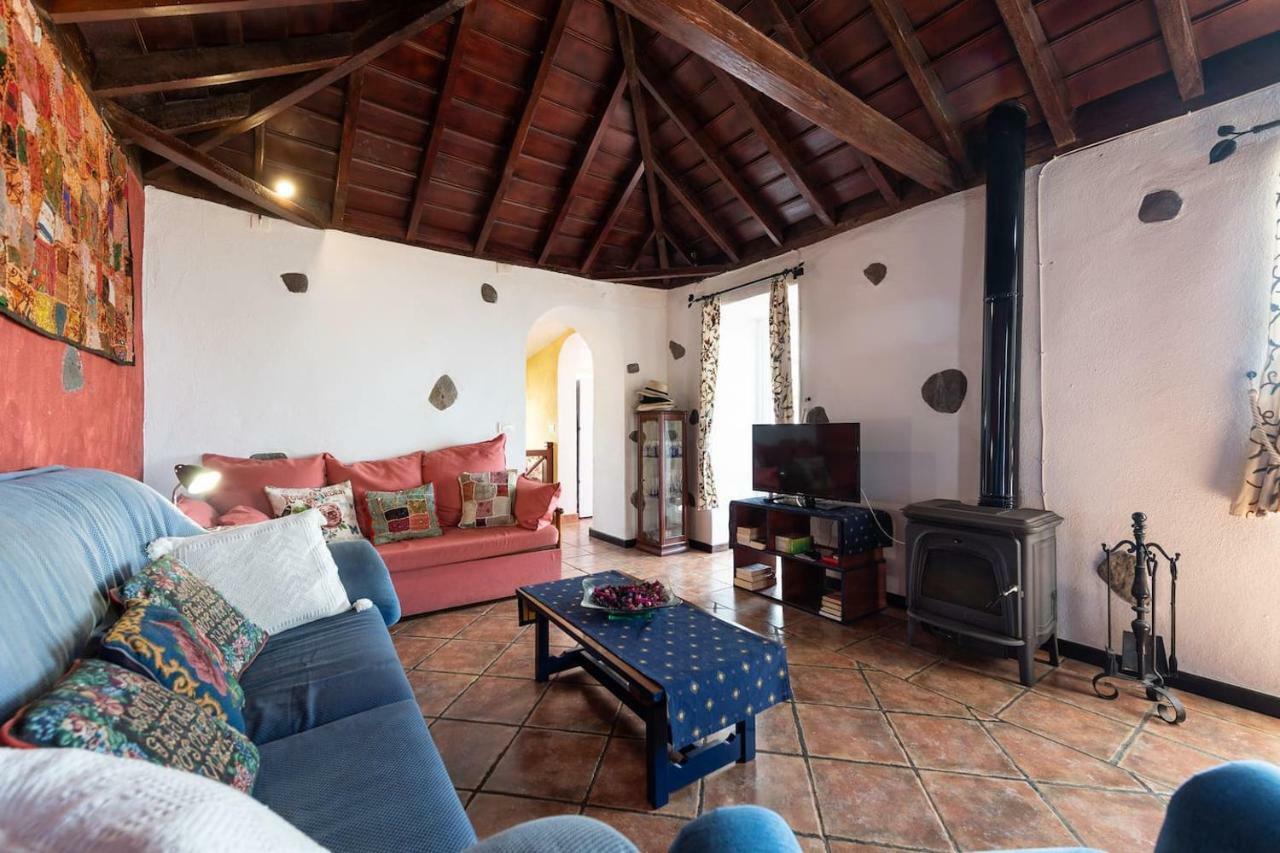 Casa Alba, Casa Rural Con Piscina-Spa Climatizada Hasta 34º Gratuito Y Vistas Al Mar Puntallana Екстер'єр фото