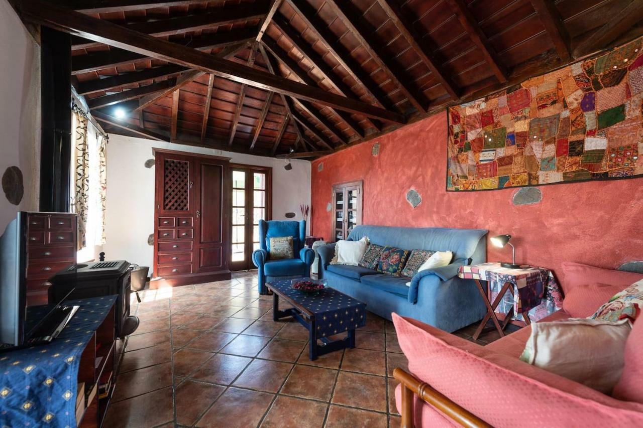 Casa Alba, Casa Rural Con Piscina-Spa Climatizada Hasta 34º Gratuito Y Vistas Al Mar Puntallana Екстер'єр фото