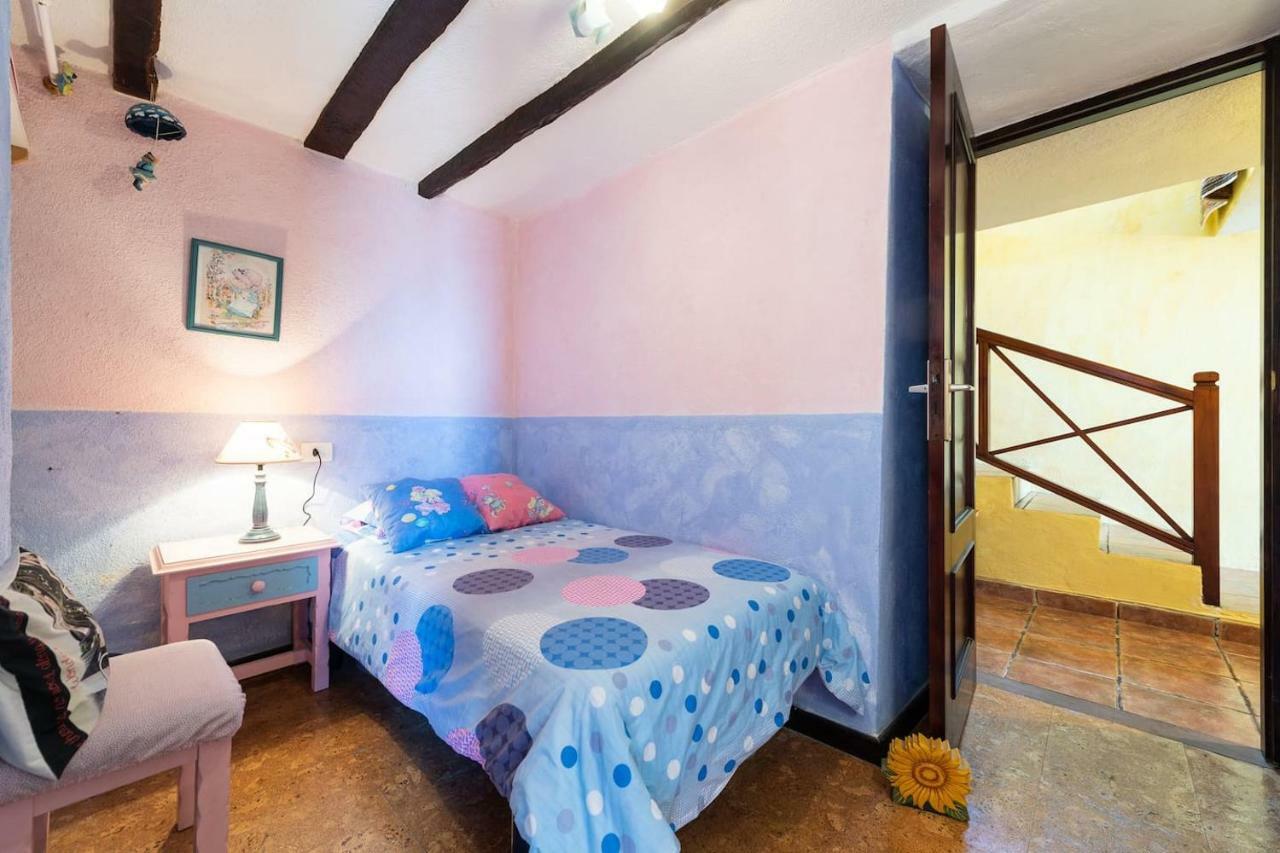 Casa Alba, Casa Rural Con Piscina-Spa Climatizada Hasta 34º Gratuito Y Vistas Al Mar Puntallana Екстер'єр фото