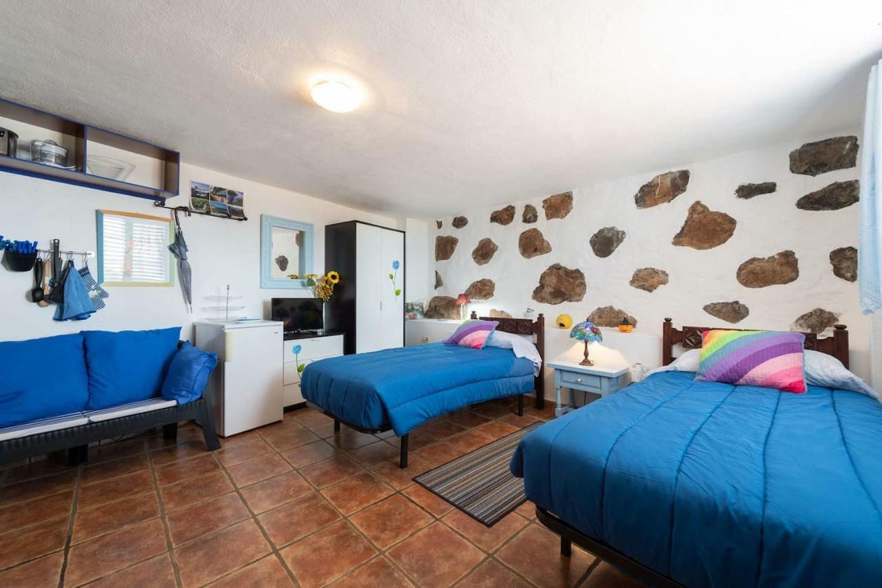 Casa Alba, Casa Rural Con Piscina-Spa Climatizada Hasta 34º Gratuito Y Vistas Al Mar Puntallana Екстер'єр фото